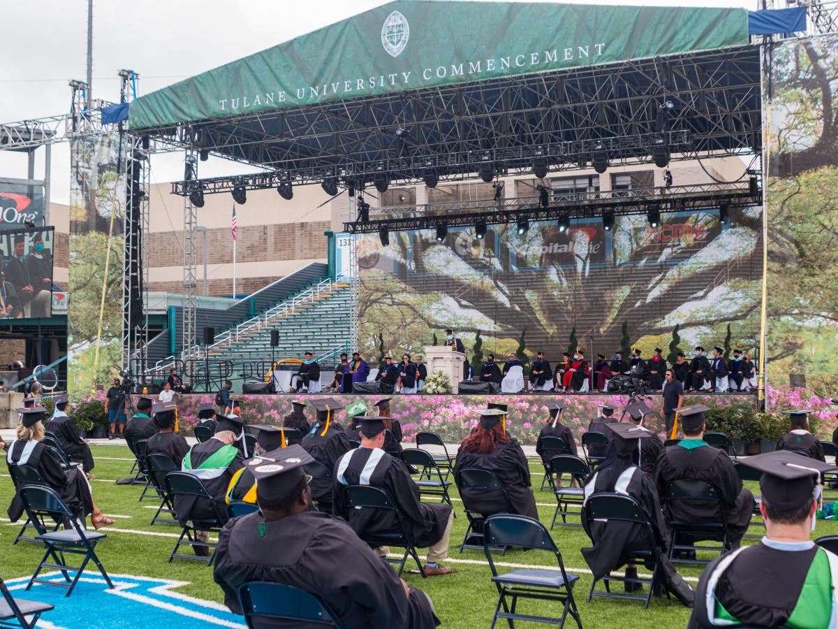 SoPA 2021 Diploma Ceremony Stage