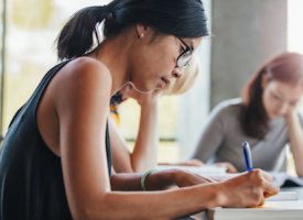 homeland security major studying